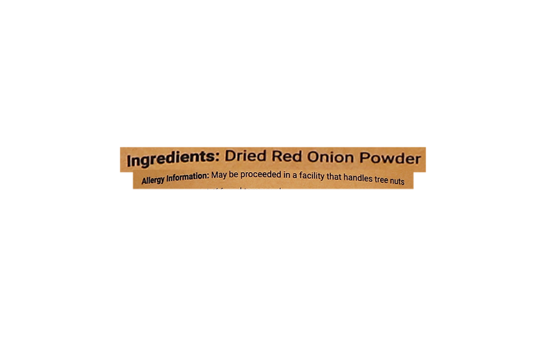 Zilli's Red Onion Powder    Pack  250 grams